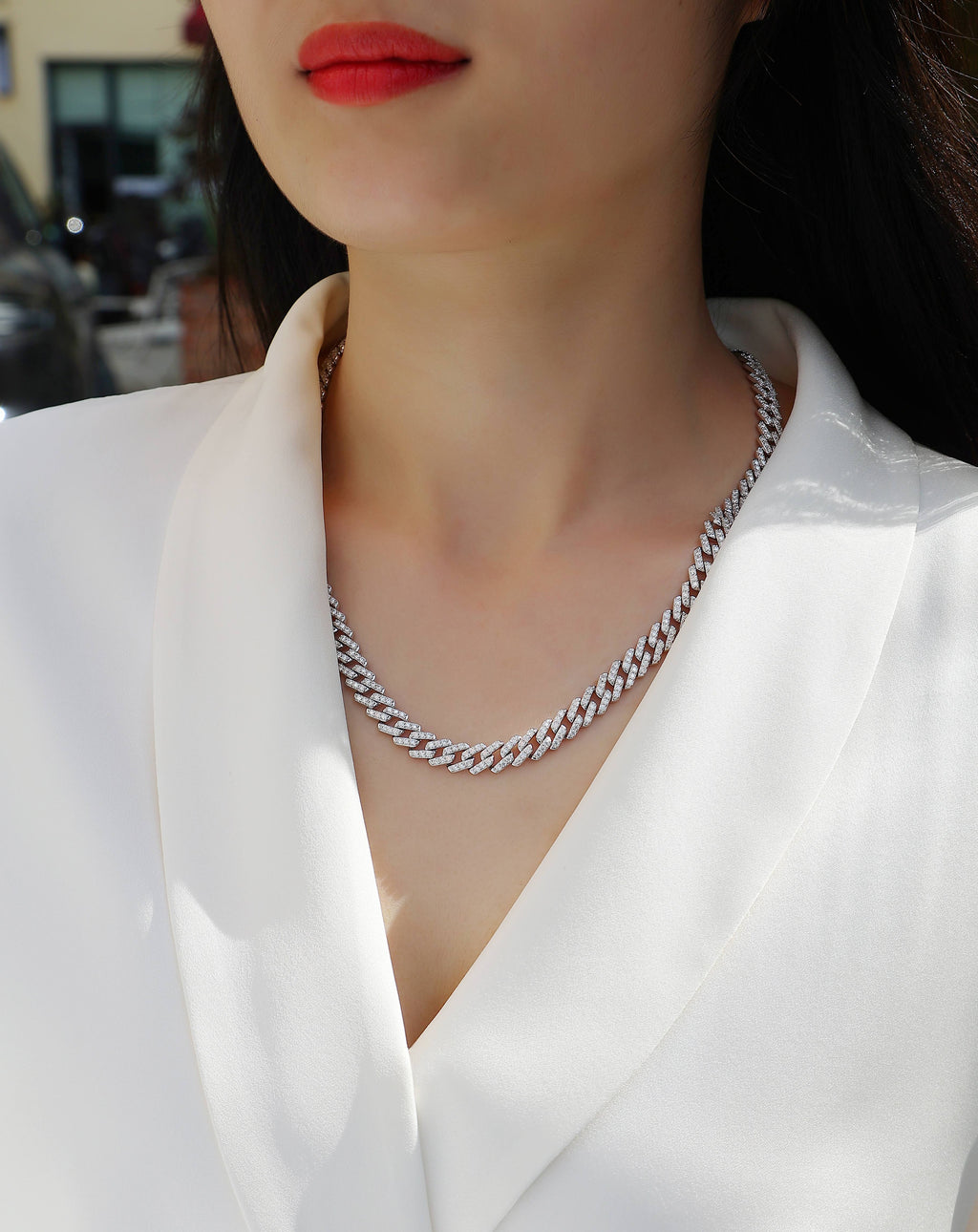 Mayfly Mercury - A Luxurious And Fashionable Light Luxury Jewelry Necklace Pendant Set With Top-quality Moissanite, S925 Silver-plated Platinum