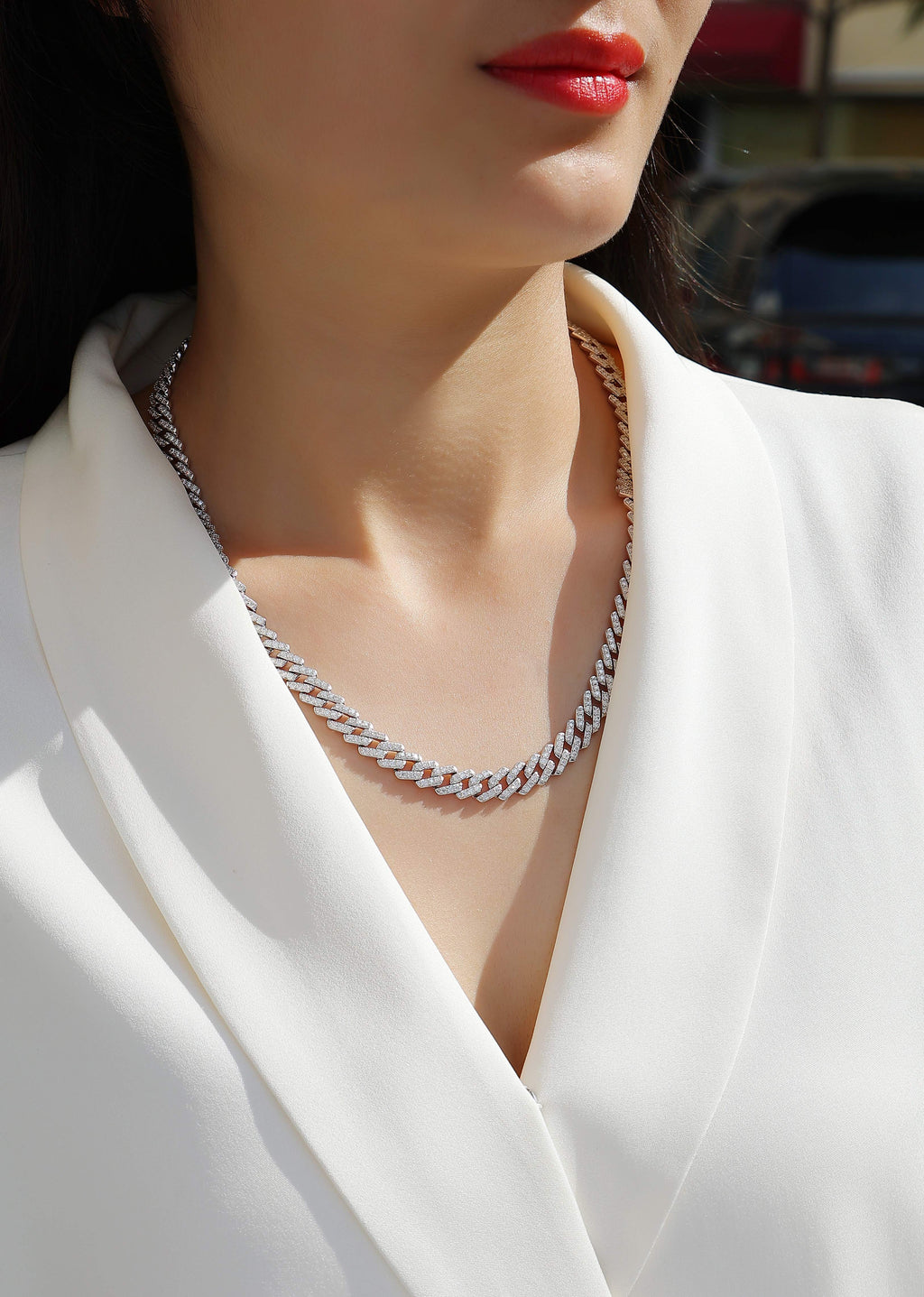 Mayfly Mercury - A Luxurious And Fashionable Light Luxury Jewelry Necklace Pendant Set With Top-quality Moissanite, S925 Silver-plated Platinum